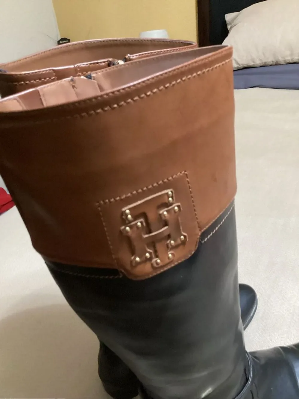 Tommy Hilfiger Drea 2 Riding Boots 8.5